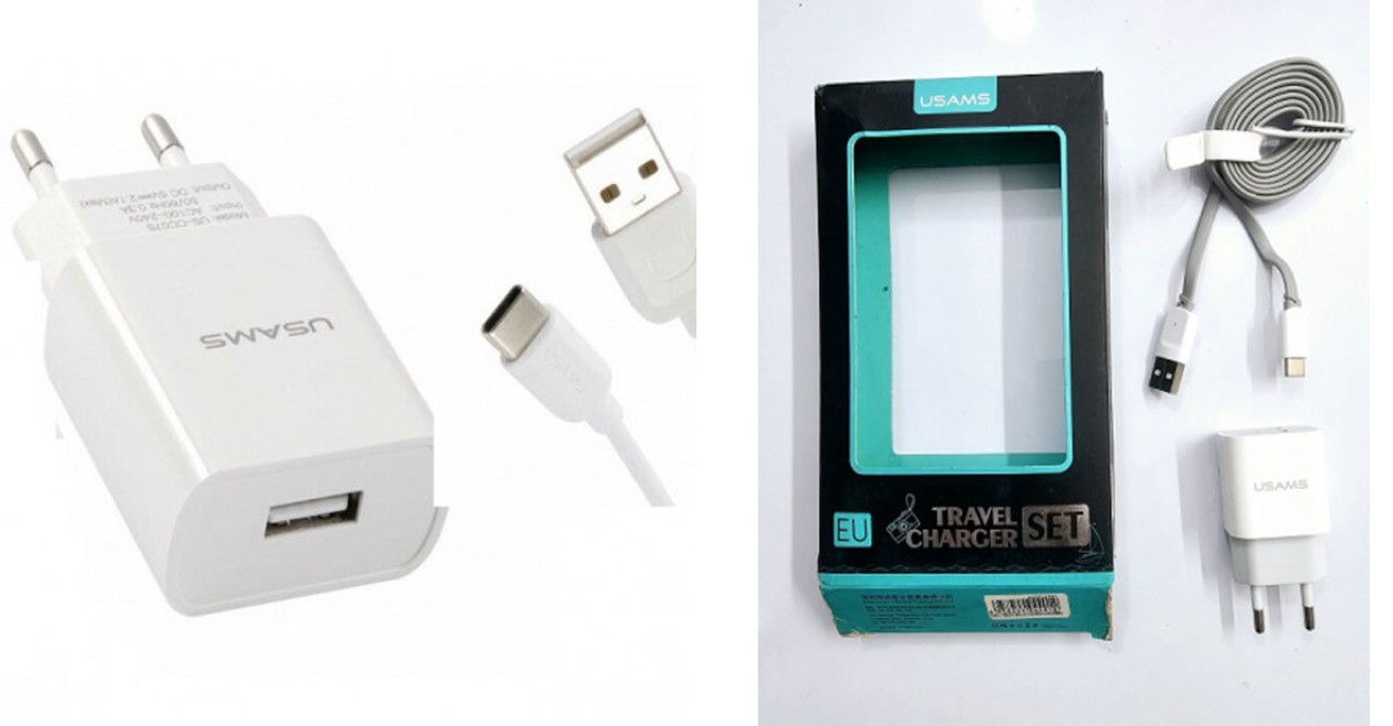 Usams Fast Charge Adapter 2 USB Port with Type-C Cable: The Ultimate Charging Solution